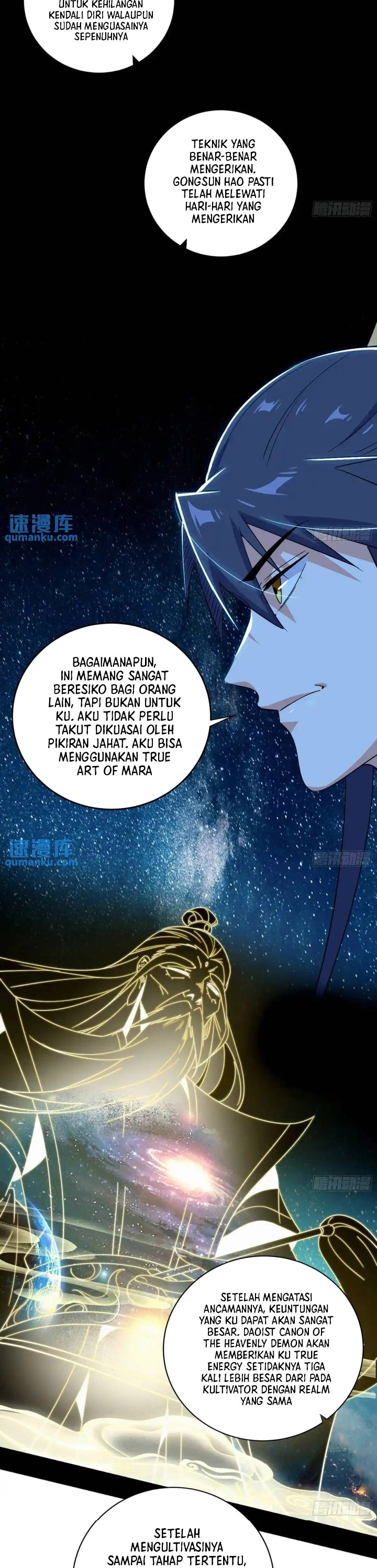 I’m An Evil God Chapter 423 Bahasa Indonesia